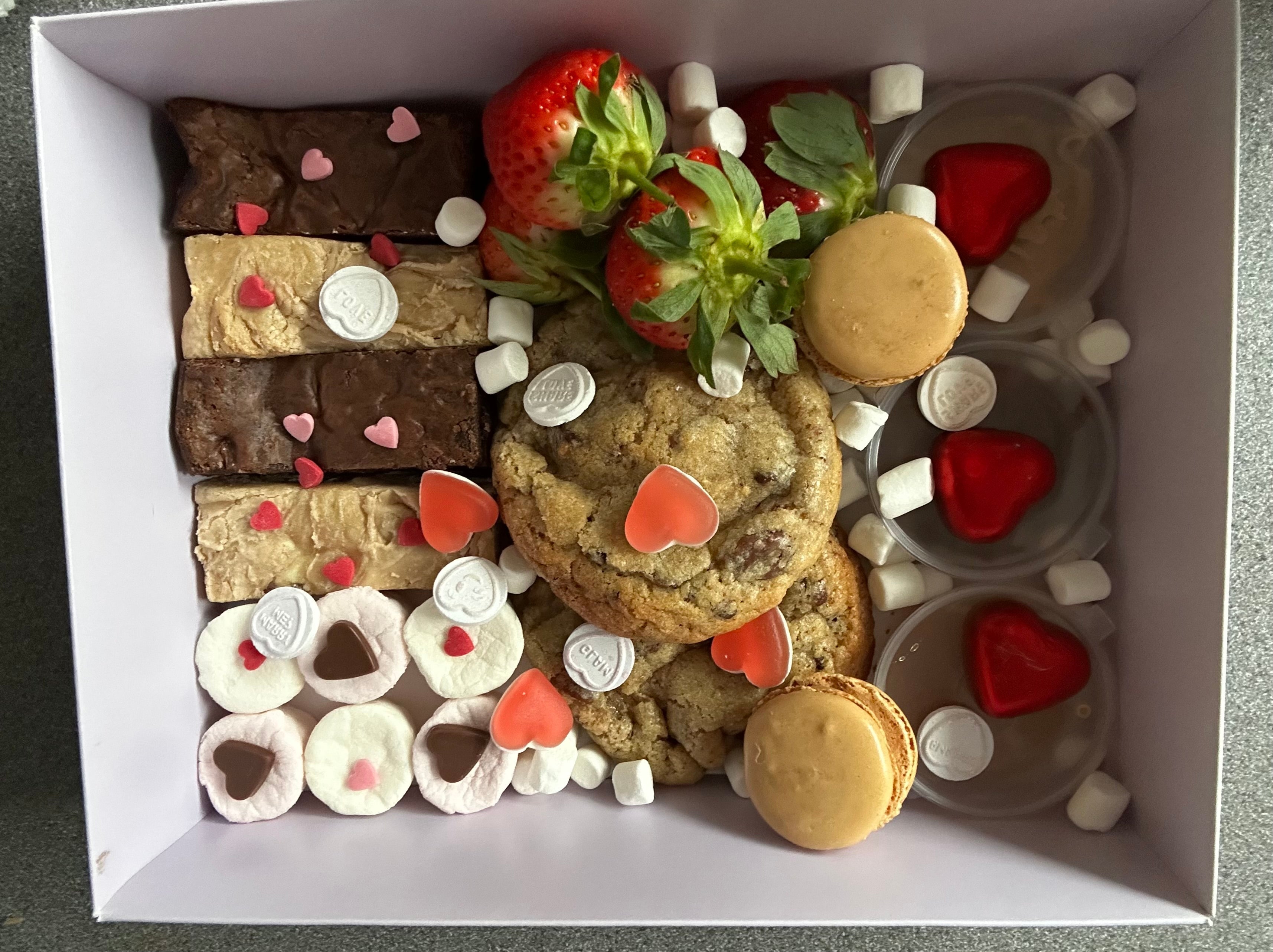 Valentine’s Dessert Box by Bake Happy